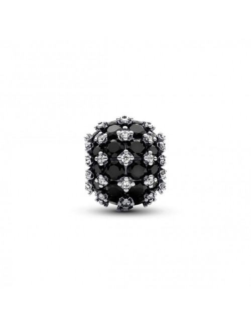 Conta Sparkling Pavé Black Pandora
