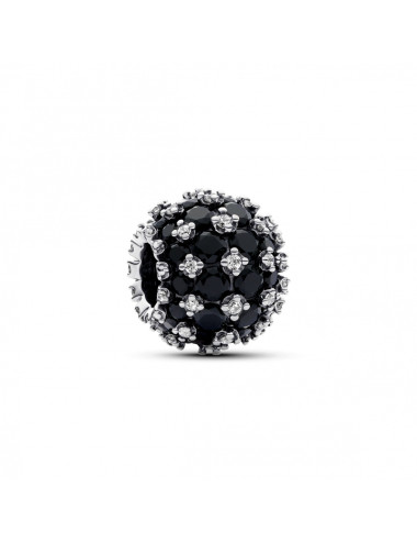 Conta Sparkling Pavé Black Pandora