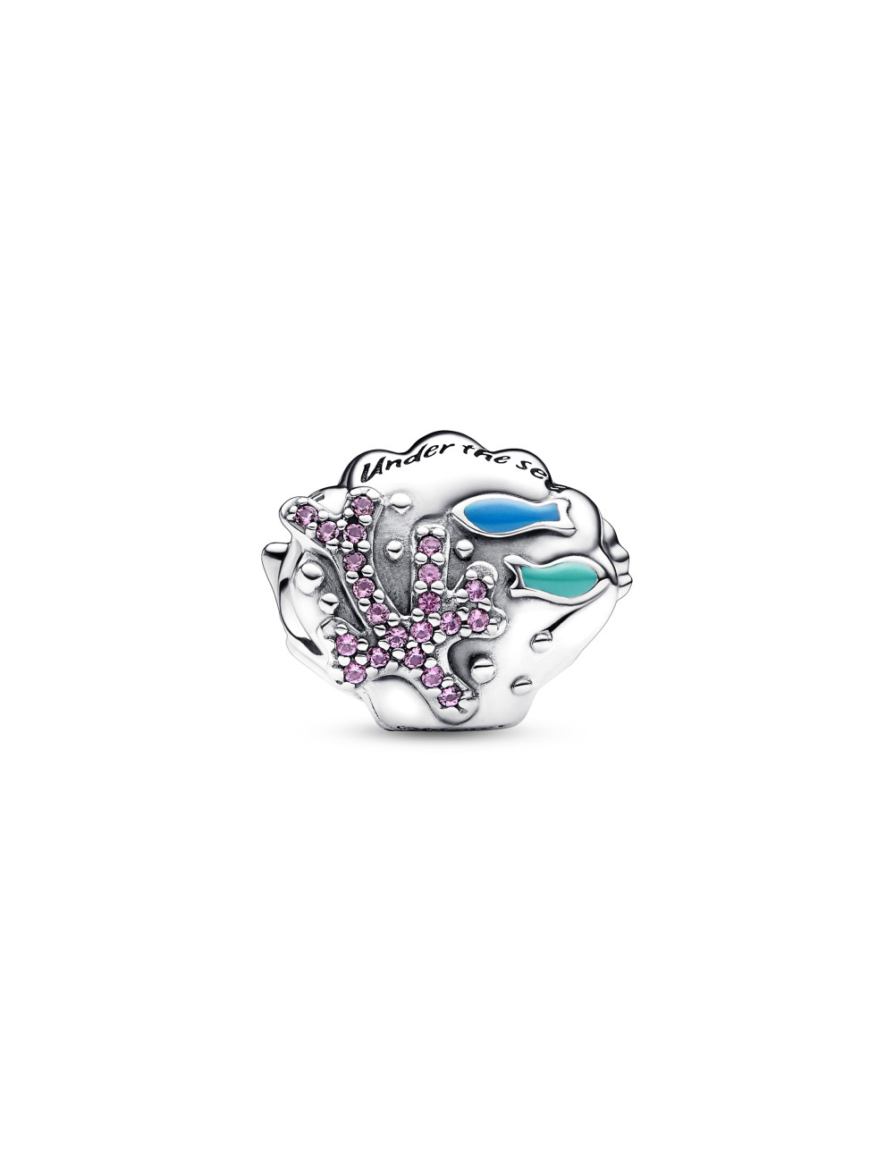 Conta Pandora Disney The Little Mermaid Ariel Shell