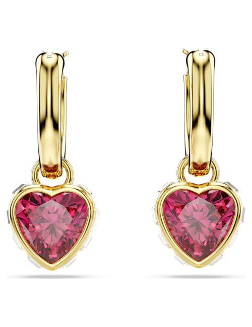 Brincos Chroma Heart Swarovski