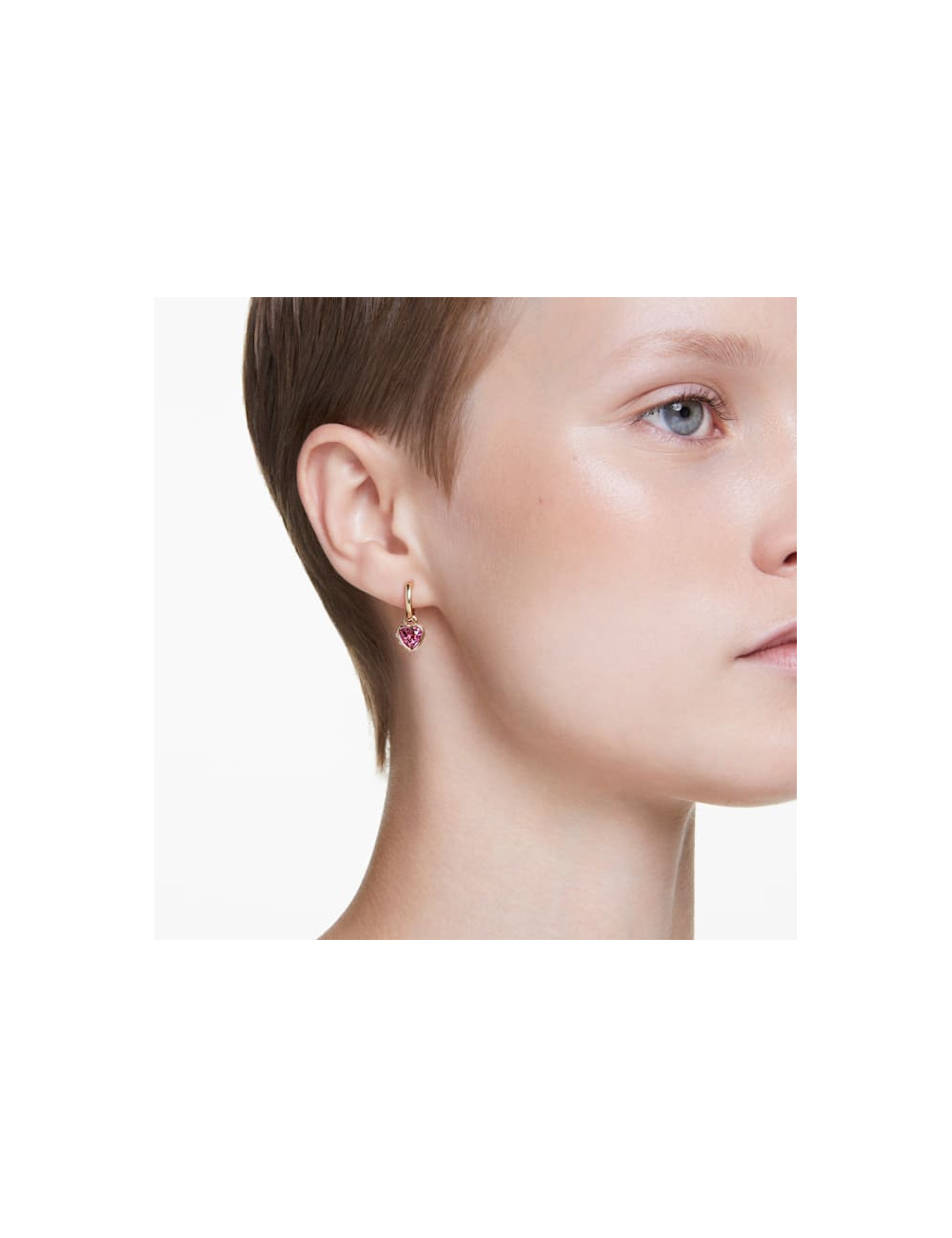 Brincos Chroma Heart Swarovski