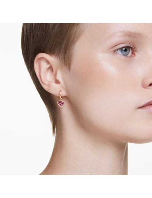 Brincos Chroma Heart Swarovski