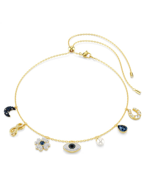 GARGANTILHA SYMBOLICA BLU SWAROVSKI