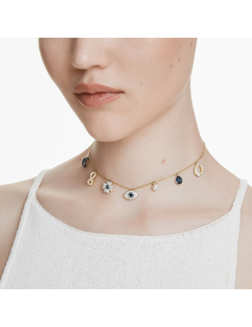 GARGANTILHA SYMBOLICA BLU SWAROVSKI