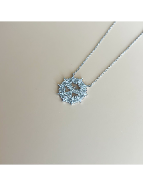 Colar Espirito Santo Prata