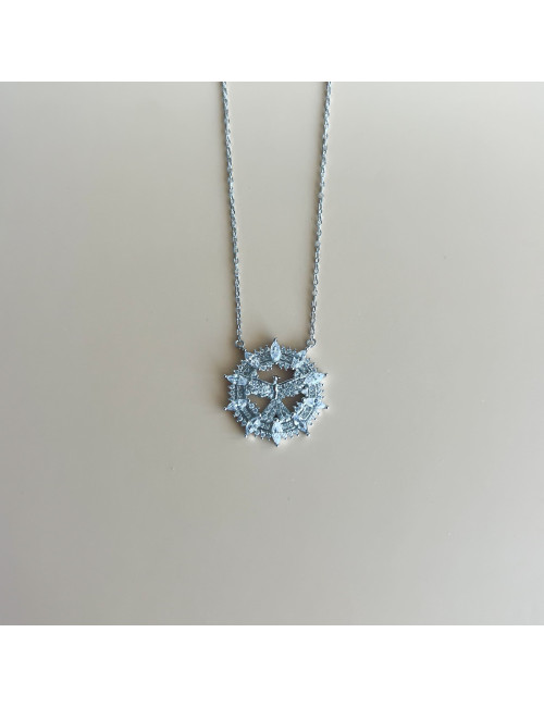 Colar Espirito Santo Prata