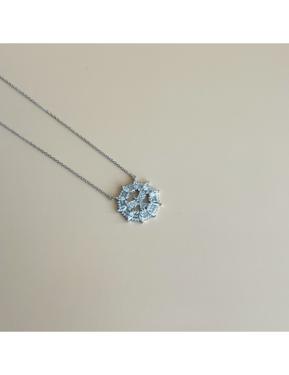 Colar Espirito Santo Prata