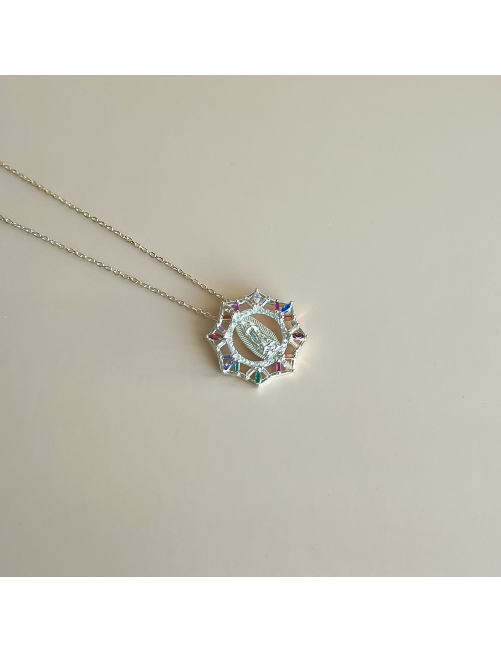 Colar Faith Prata Dourada