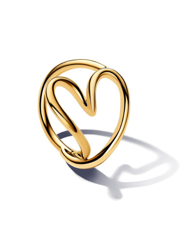 Anel Coraçao Organico Pandora