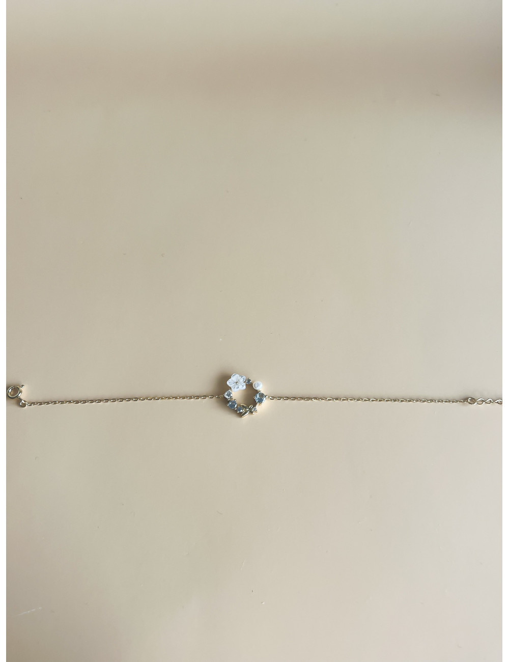 Pulseira Garden Prata dourada