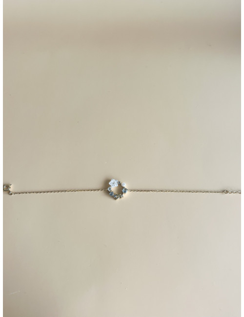 Pulseira Garden Prata dourada