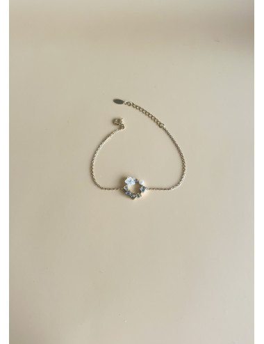 Pulseira Garden Prata dourada