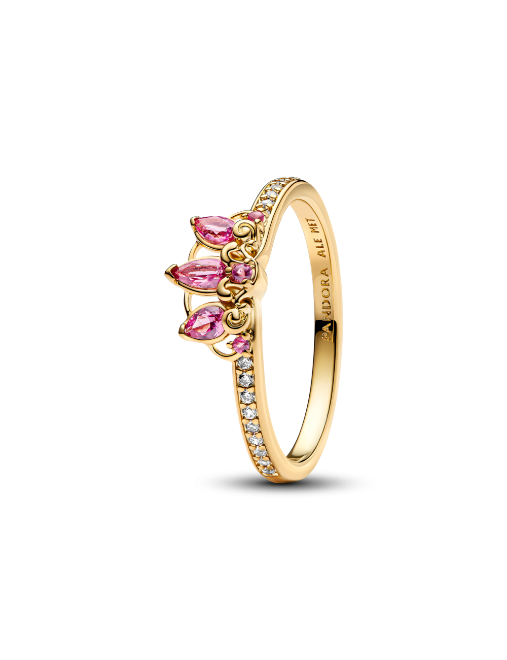 Anel Tiara Rapunzel Princesas Disney Pandora