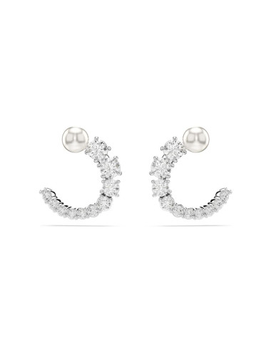 Brincos argola Matrix Swarovski