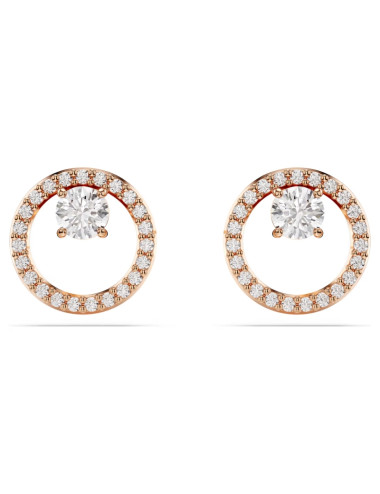 BRINCOS STUD WHITE SWAROVSKI