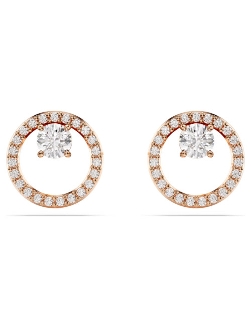 BRINCOS STUD WHITE SWAROVSKI