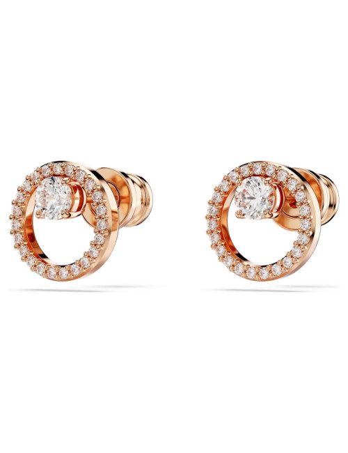 BRINCOS STUD WHITE SWAROVSKI