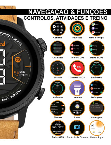 Smartwatch Trail Force Timberland
