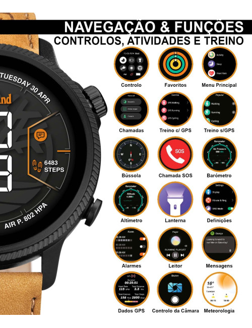 Smartwatch Trail Force Timberland