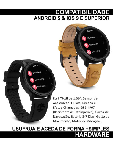 Smartwatch Trail Force Timberland