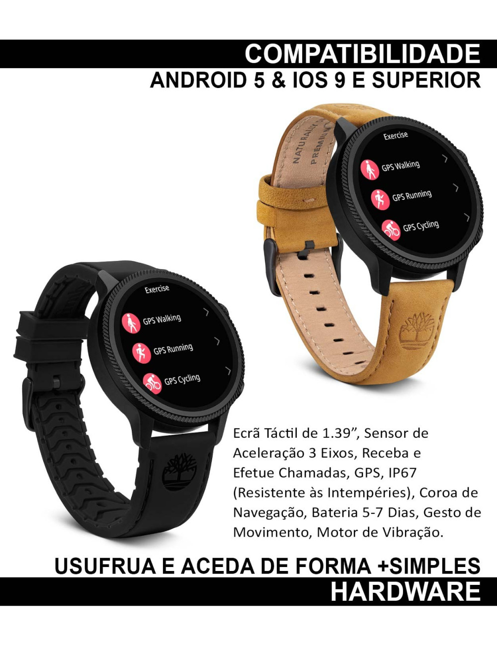 Smartwatch Trail Force Timberland