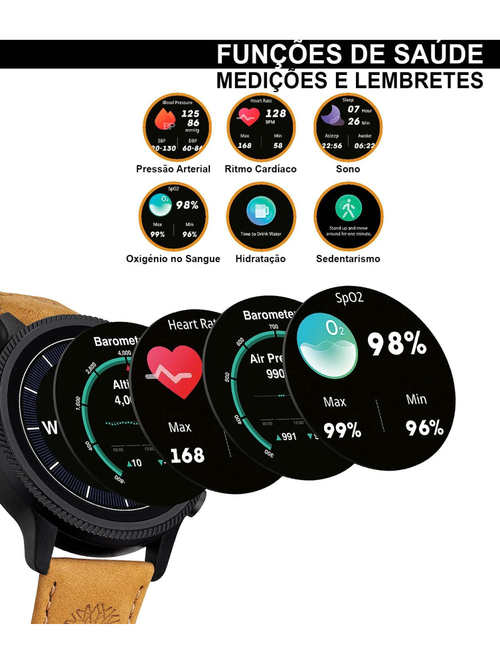 Smartwatch Trail Force Timberland