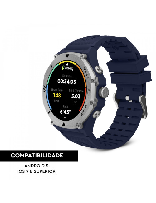 Relógio Smartwatch Timberland Trail Force S2