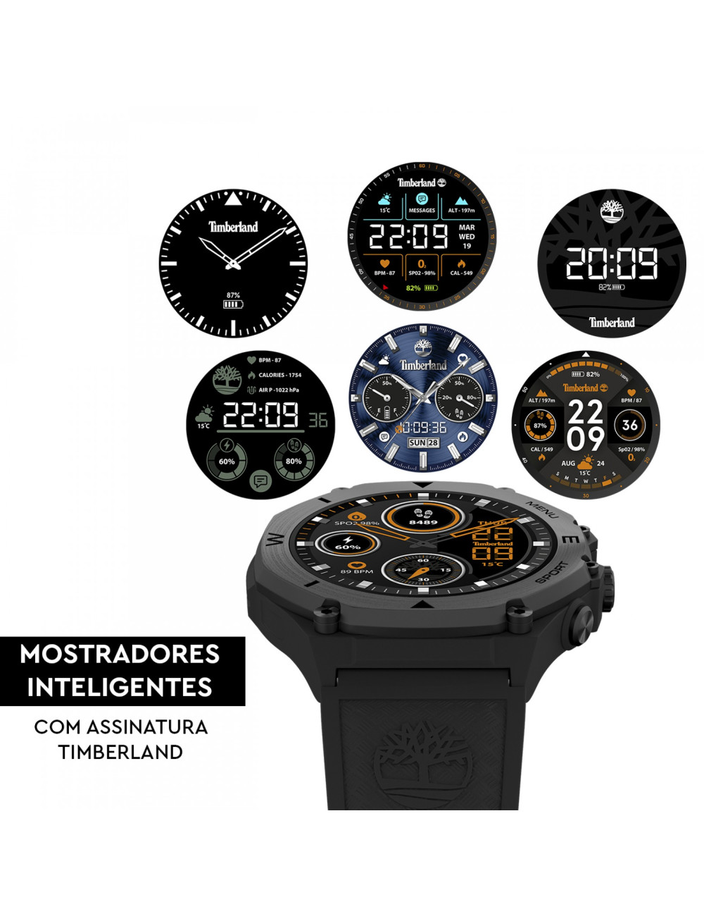 Box Smartwatch Timberland Trail Force S2