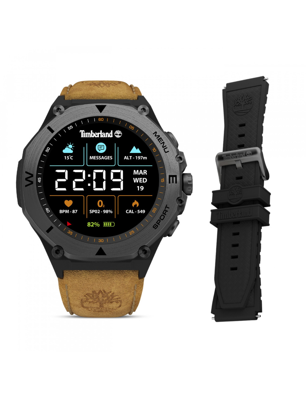 Box Smartwatch Timberland Trail Force S2