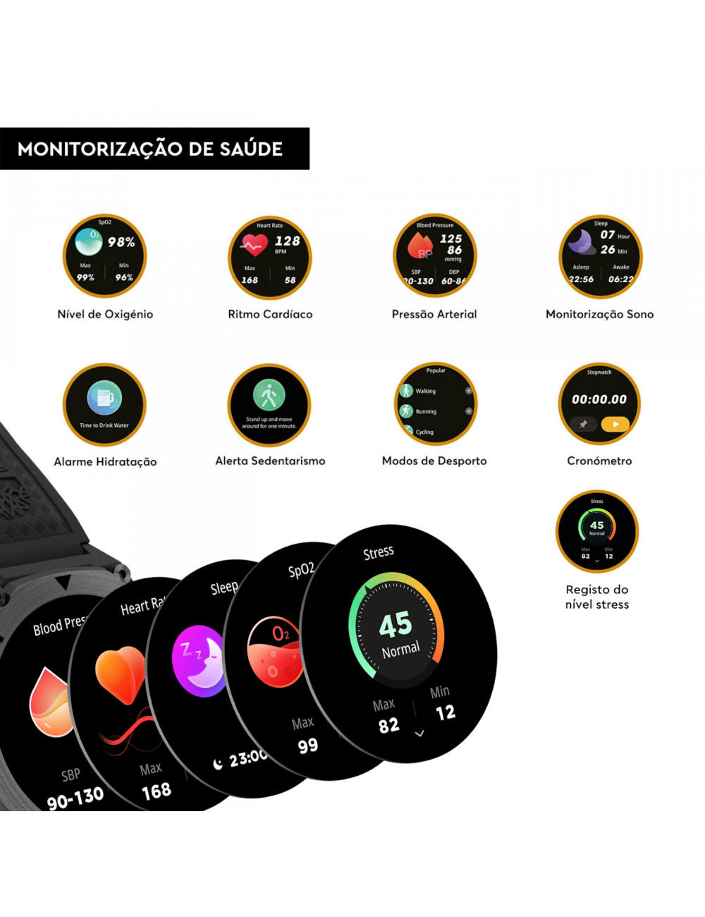 Box Smartwatch Timberland Trail Force S2