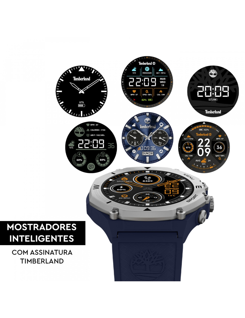 Box Smartwatch Timberland Trail Force S2