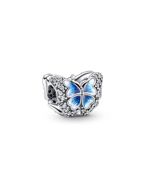 CONTA BLUE BUTTERFLY SPARKLING PANDORA