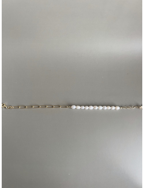 Pulseira Moli Prata Dourada