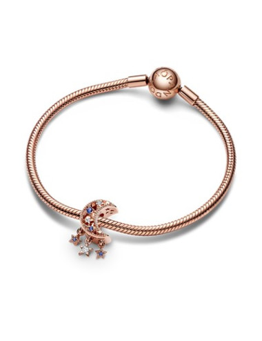 CONTA MOON & STARS PANDORA ROSE