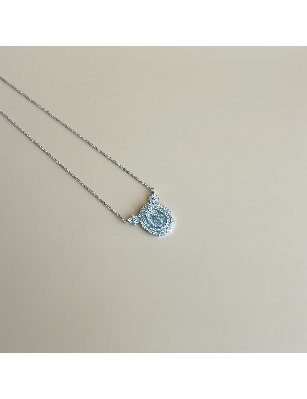 Colar Milagrosa Prata