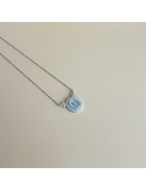 Colar Milagrosa Prata