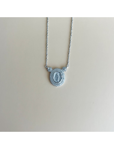 Colar Milagrosa Prata