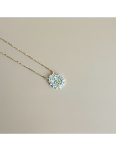 Colar Believe Prata Dourada