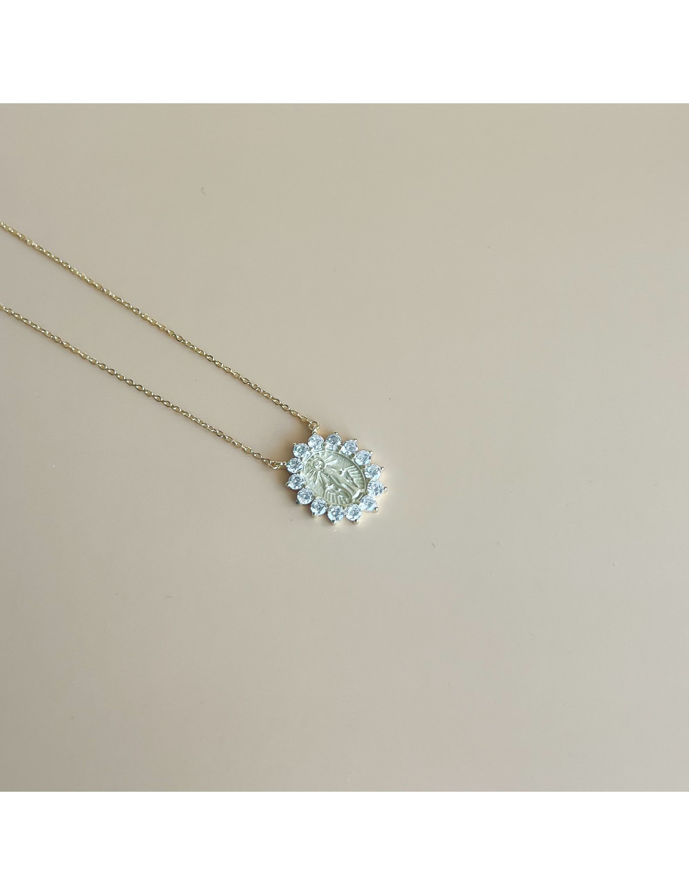 Colar Believe Prata Dourada