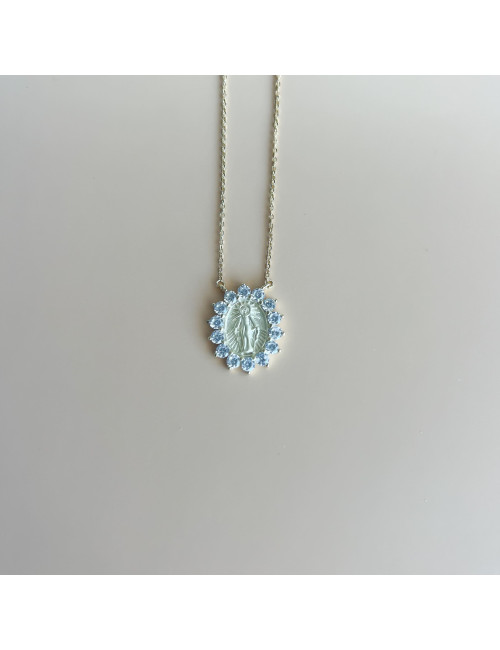 Colar Believe Prata Dourada