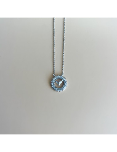 Colar Espirito Santo Prata