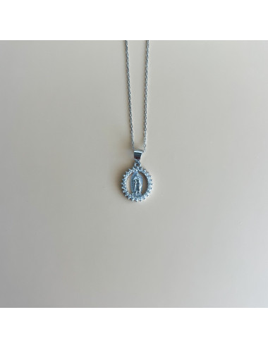 Colar Milagrosa Prata