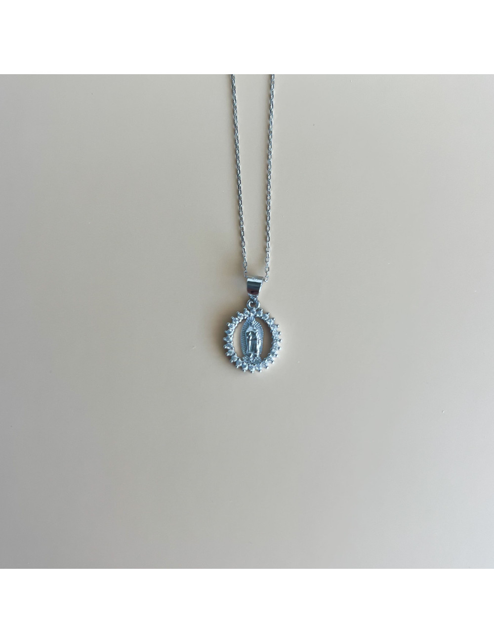 Colar Milagrosa Prata