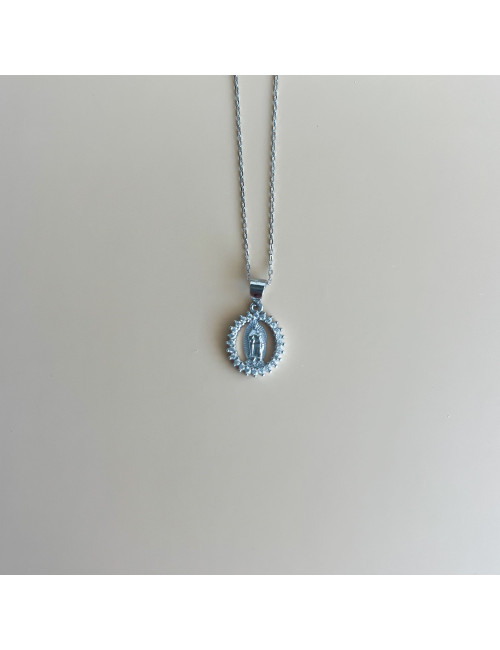 Colar Milagrosa Prata