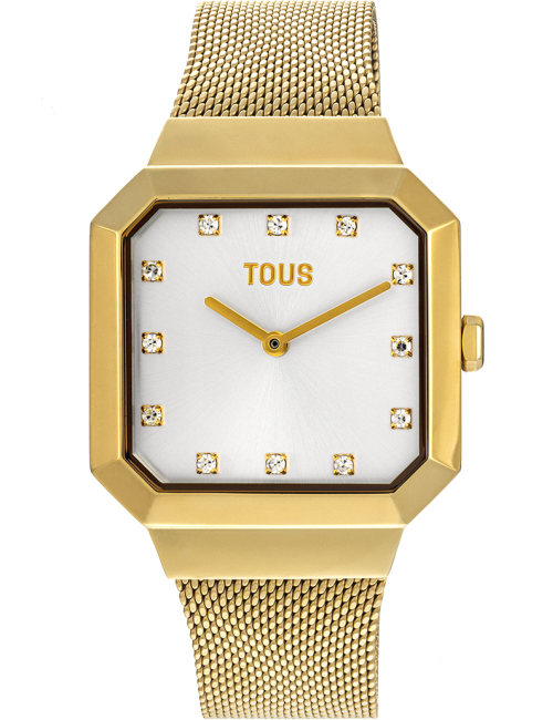 Relógio Karat Squared Gold Tous