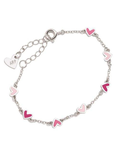 Pulseira Corações Rosa Agatha Ruiz de La Prada