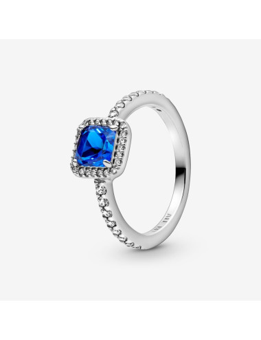 ANEL BLUE SQUARE SPARKLE HALO PANDORA