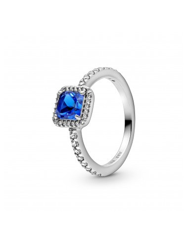 ANEL BLUE SQUARE SPARKLE HALO PANDORA