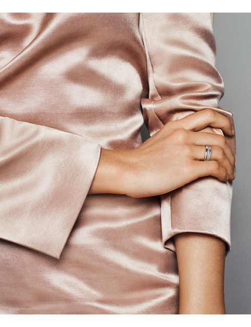 ANEL TRIPLE BAND PAVÉ PANDORA