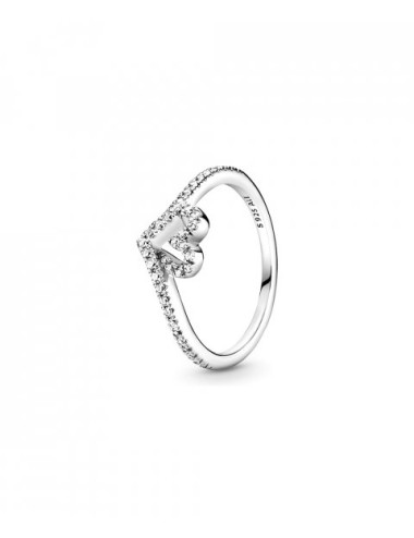 ANEL SPARKLING WISHBONE HEART PANDORA
